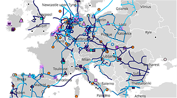 HYDROGEN INFRASTRUCTURE MAP